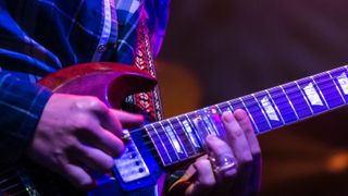 Derek Trucks of Tedeschi Trucks Band performs at The Lawn at White River State Park on July 24, 2019