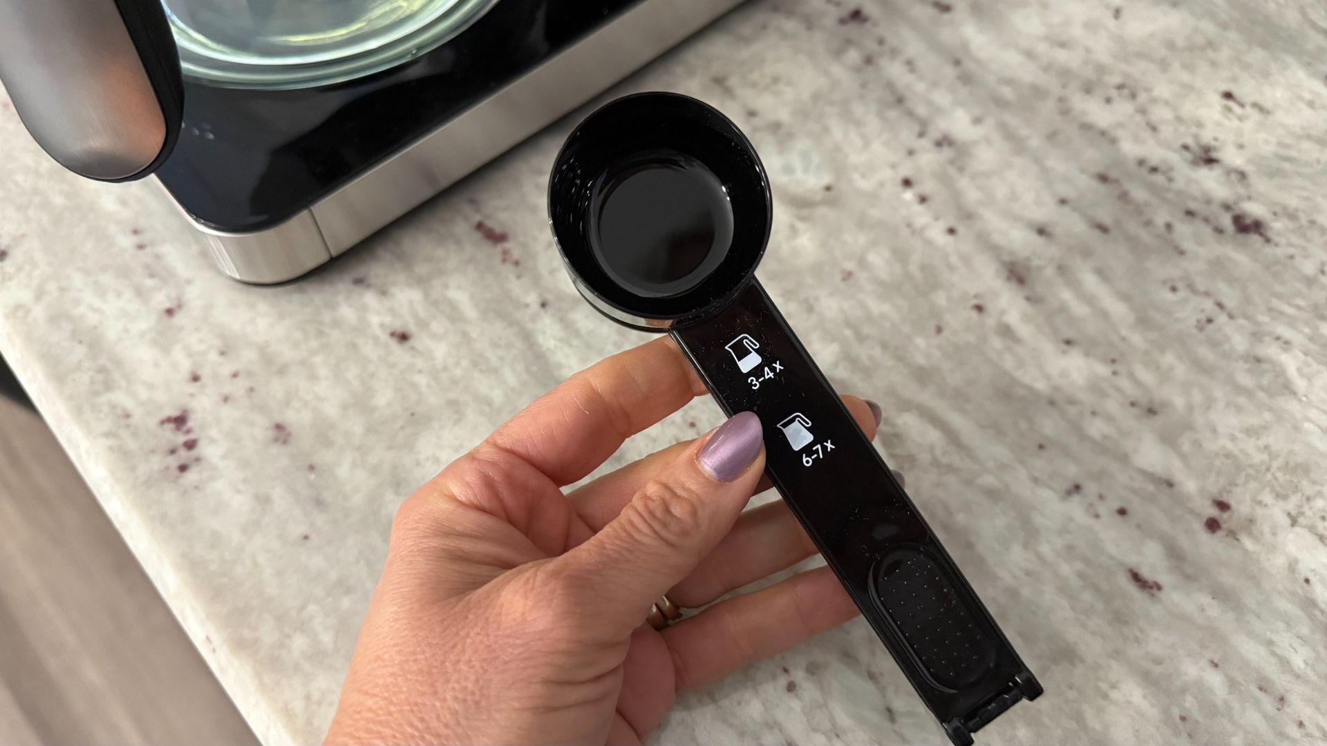 Braun OptiBrew Pro coffee scoop