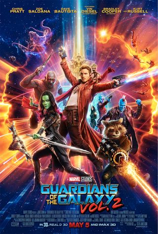 Guardians Of The Galaxy Vol 2 Cast Poster