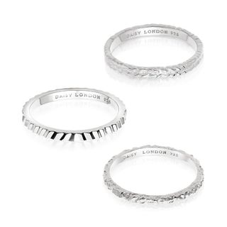 Daisy Jewellery Silver Rings