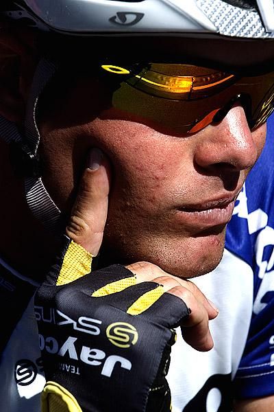 Malcolm Rudolph from Queensland ponders the race ahead on the startline