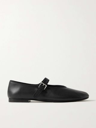 Boheme Leather Mary Jane Ballet Flats