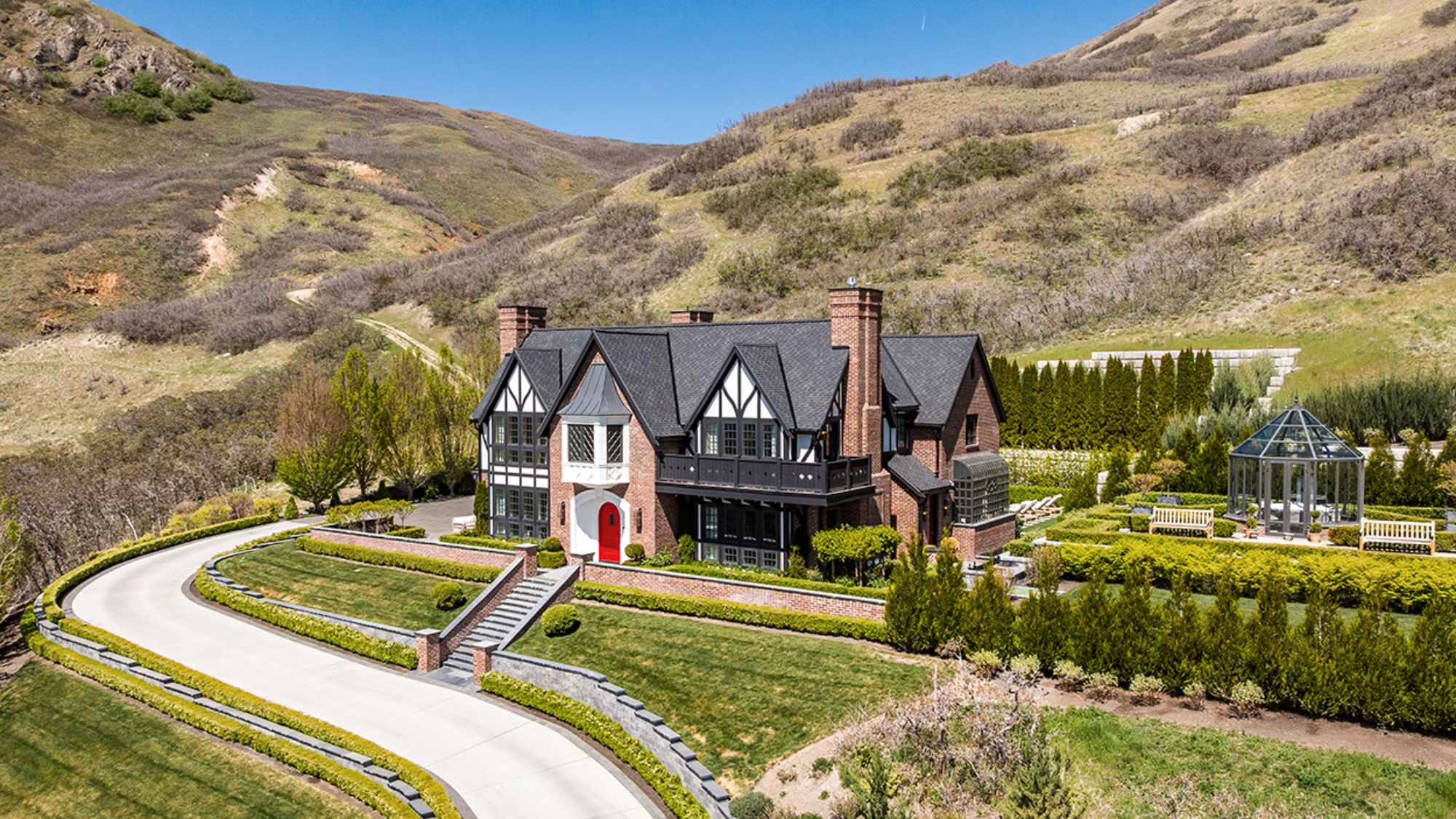 Tudor-style home in Salt Lake City