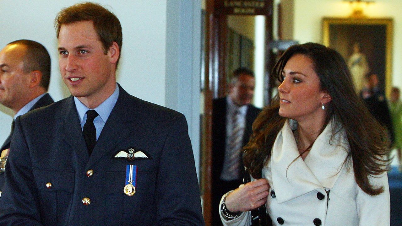 Prince William and Kate Middleton in 2008