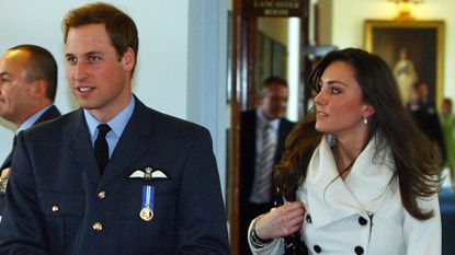 Prince William and Kate Middleton in 2008