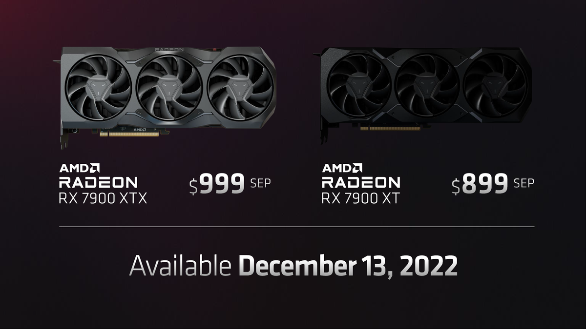 AMD RDNA 3 and Radeon RX 7900 XT / XTX Slide Deck