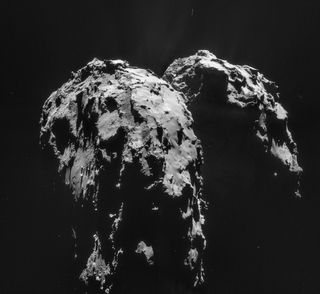 Comet 67P on Dec 1, 2014 