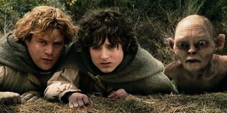 lord of the rings sam frodo gollum