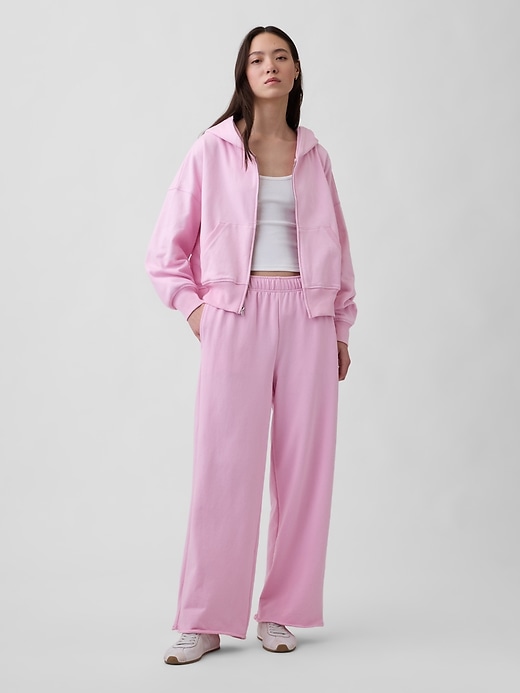 Vintagesoft Terry Wide-Leg Sweatpants