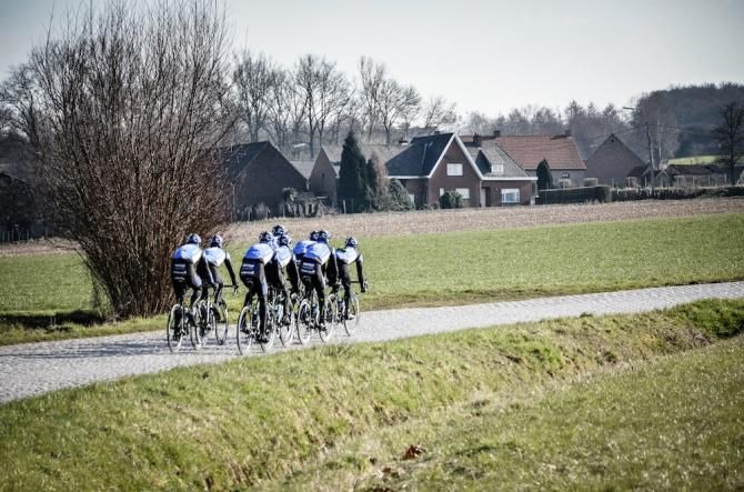 Team NetApp-Endura trains for the Classics