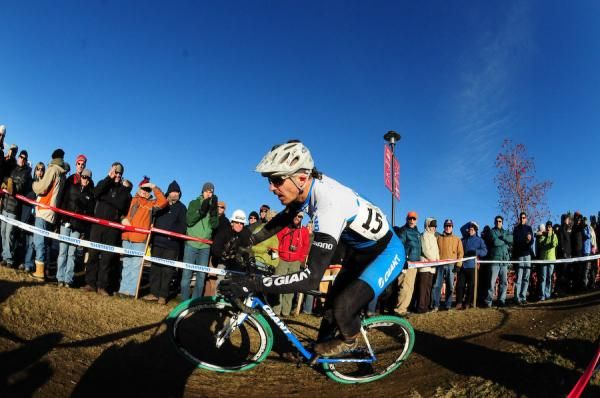 Adam Craig (Giant), riding fifth, got an unbelievably great start today.