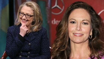 Hilary Clinton Diane Lane