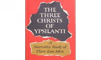 The cover of 1964 edition of Milton Rokeach's The Three Christs of Ypsilanti.