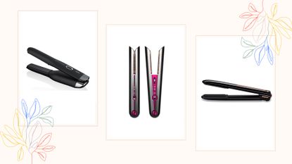 A selection of the best cordless straighteners tested for this feature, including ghd, Dyson, and BaByliss