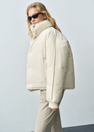 Quilted Crop Anorak - Women | Mango Usa