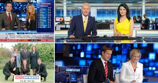 Sky Sports News sets and presenters through the years as the channel celebrates its 25th anniversary