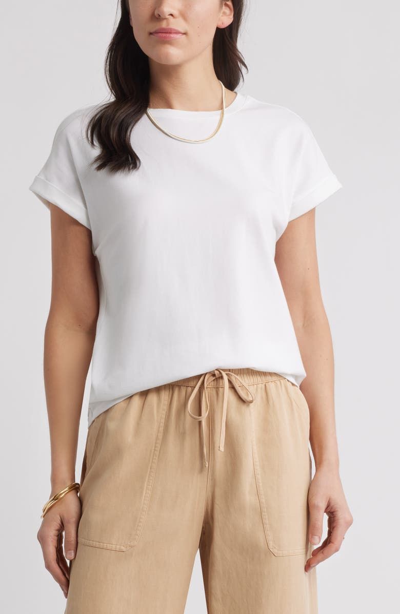 Cuff Sleeve T-Shirt
