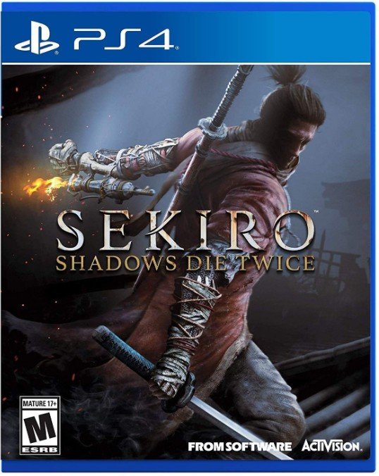 Sekiro: Shadows Die Twice PS4 boxart