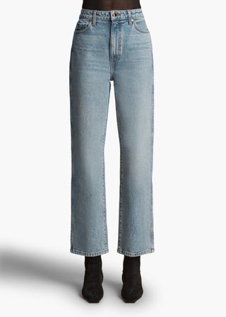 Khaite, Abigail Stretch Jean in Bryce