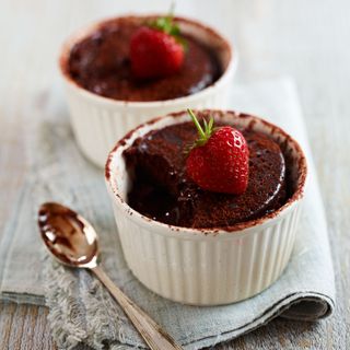 Valentine's Day Dessert: Microwave Chocolate Pots