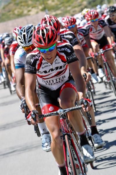 Andy Guptill (Jamis) spending a lot of time on the front chasing