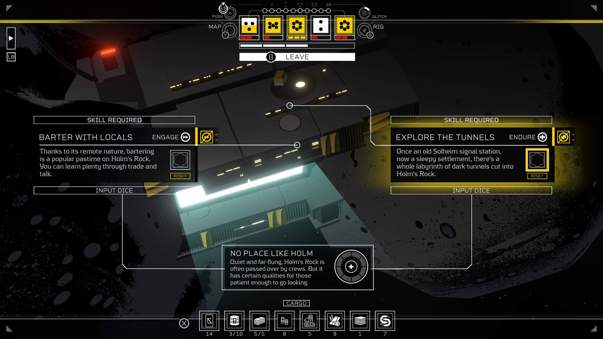 Screenshot of Citizen Sleeper 2: Starward Vector on Xbox Series X.