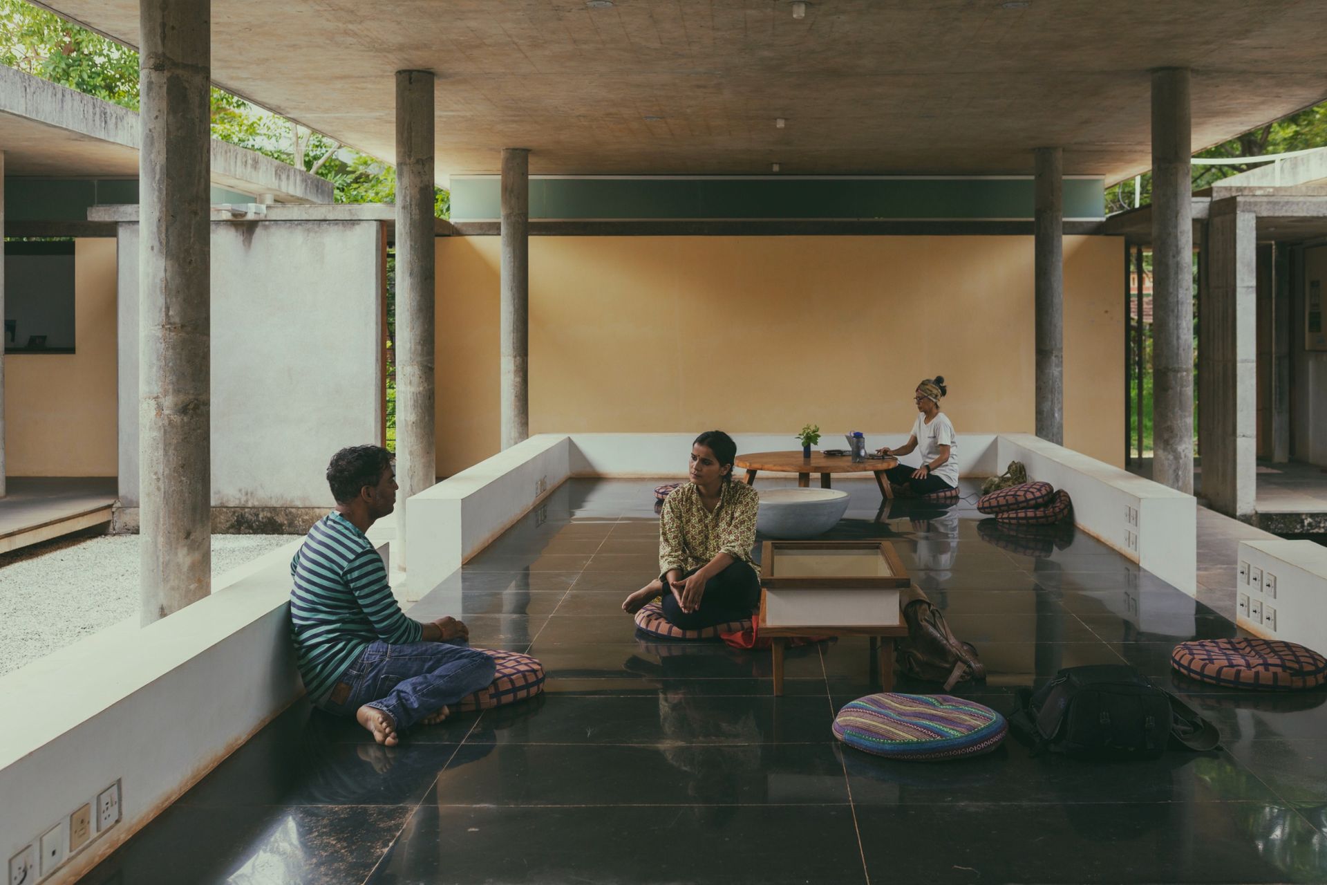 architecture in Auroville