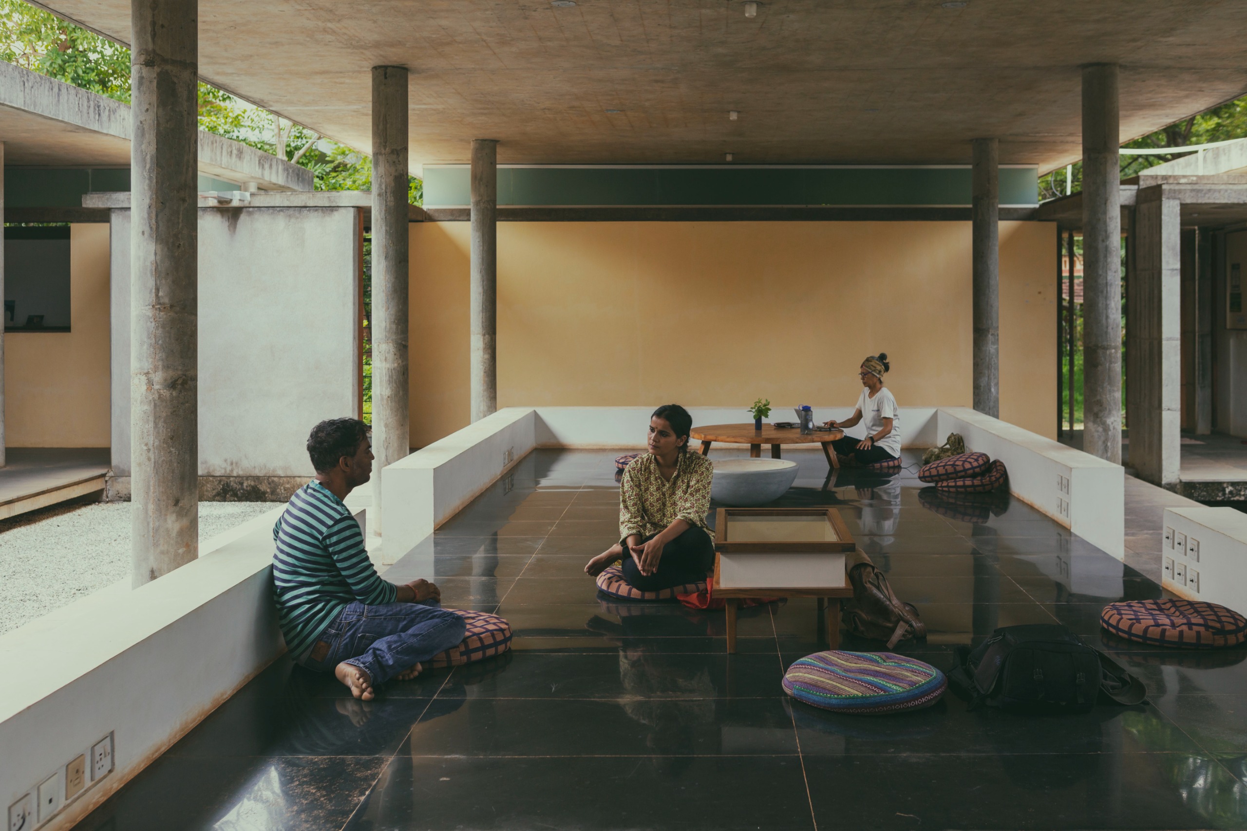 architecture in Auroville