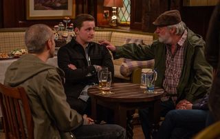 Emmerdale - Lachlan White, Zak Dingle, Sam Dingle