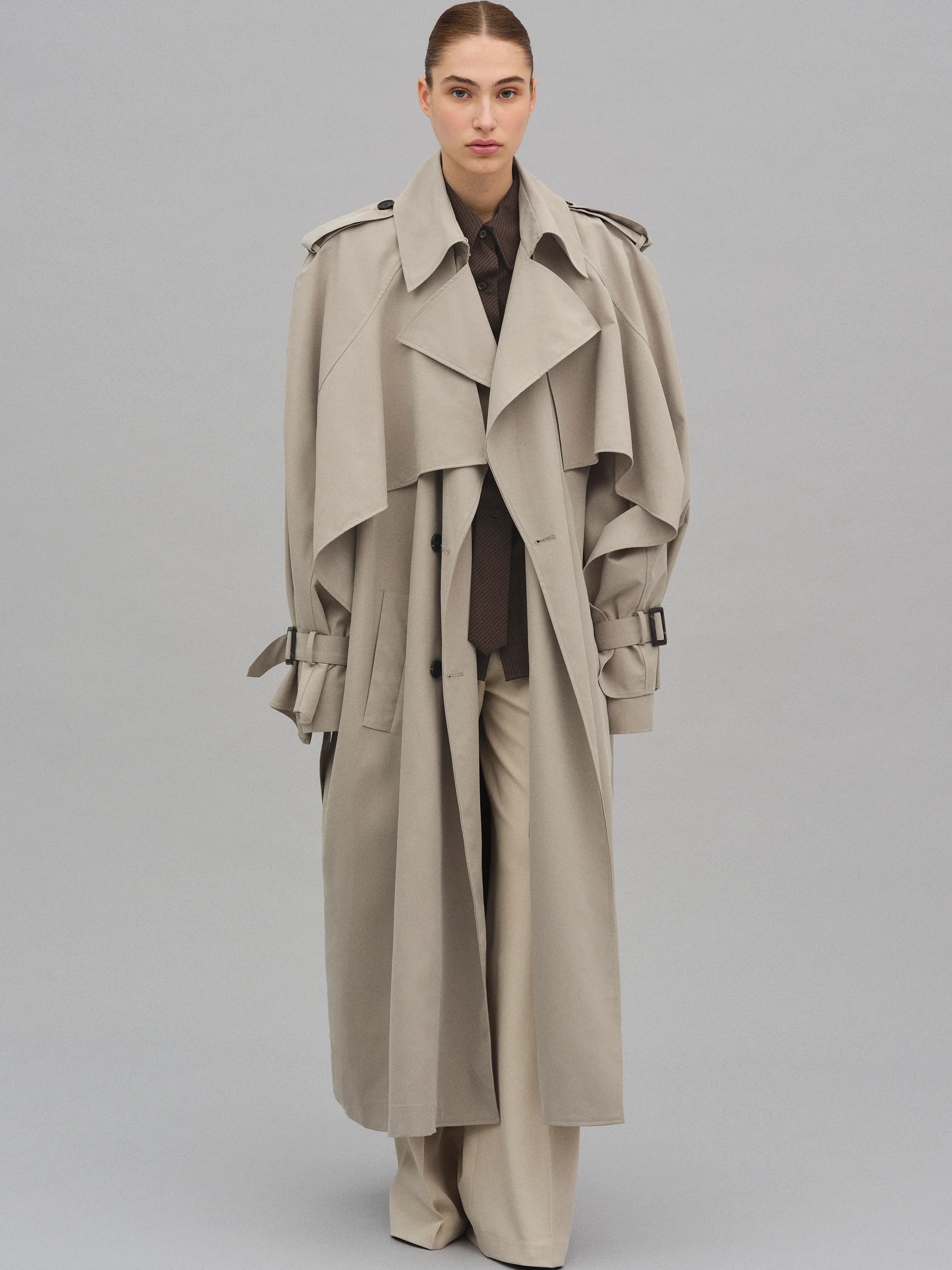 Source Unknown, Caped Trench Coat