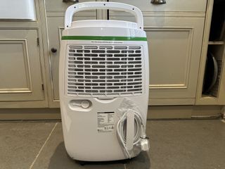 The dehumidifier from behind
