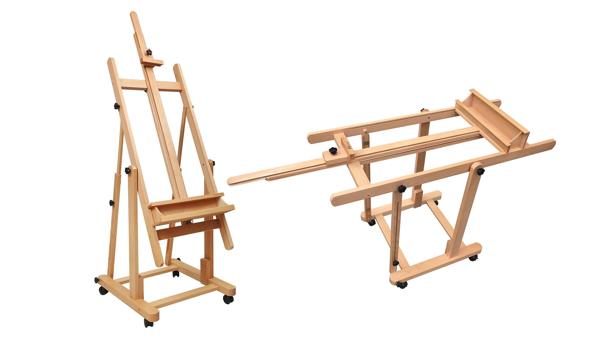 art easel: Heavy Duty Large H-frame Studio Easel