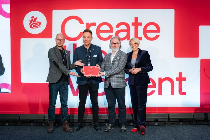 IBC Innovation Awards being presented