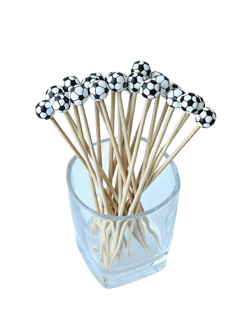 100 Pcs Soccer Toothpicks