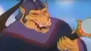 Ganon laughing in The Legend of Zelda cartoon