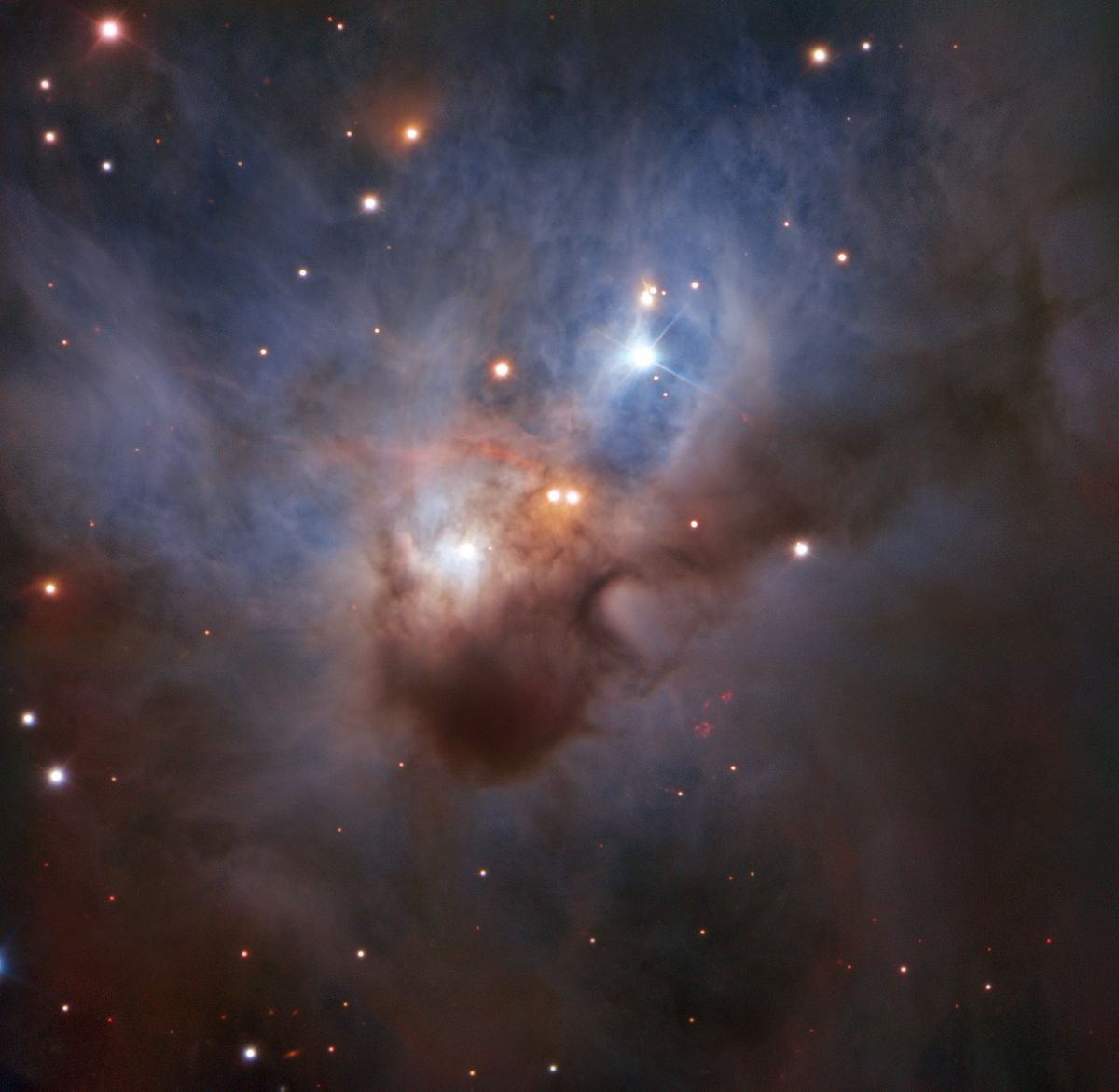 Cosmic Bat Nebula Photographed by ESO's Very Large Telescope | Space