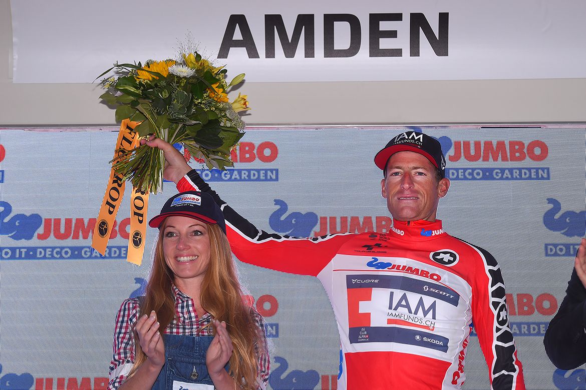 Best Swiss rider Martin Elmiger (IAM Cycling)