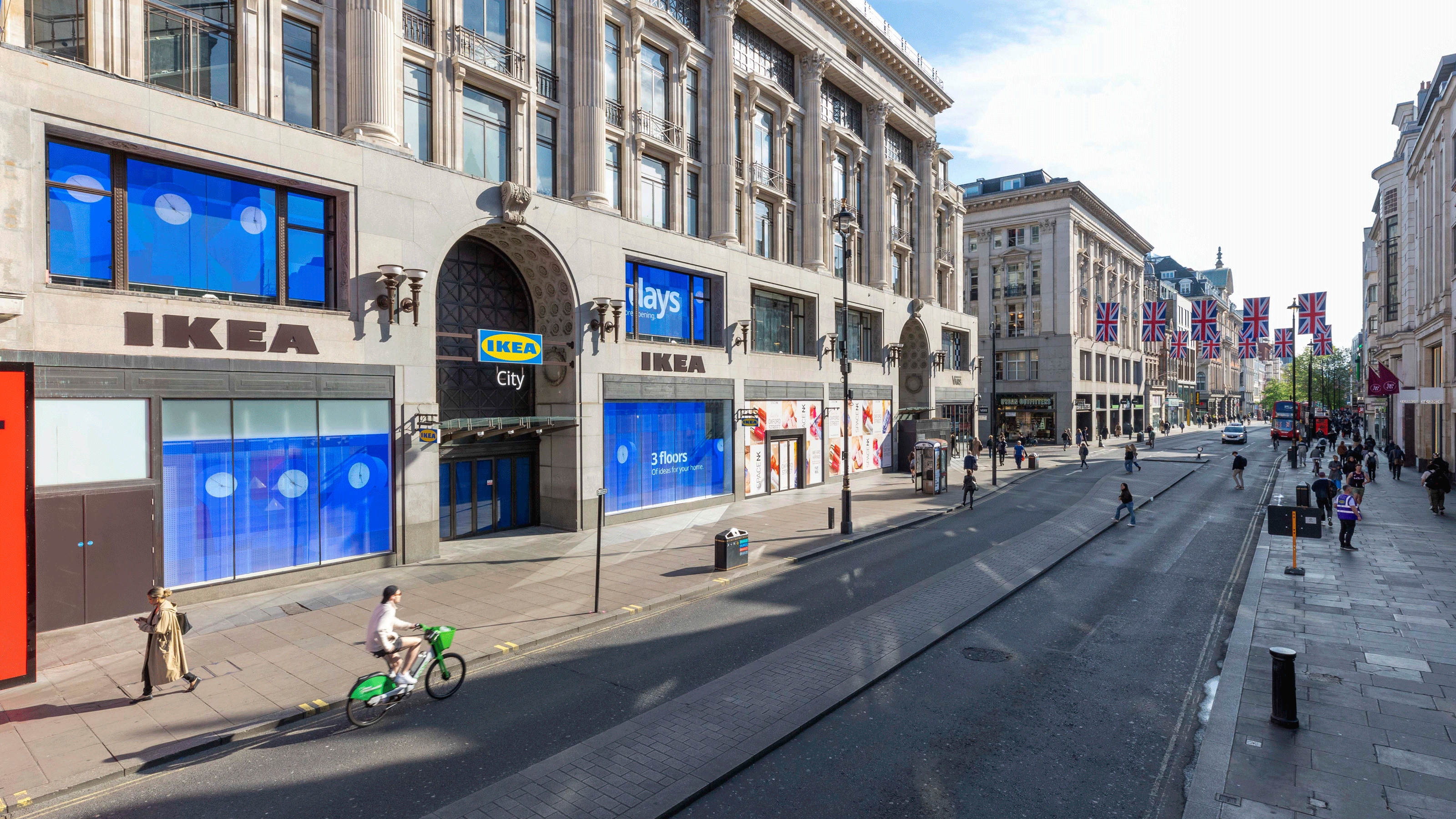 IKEA store in oxford street, London