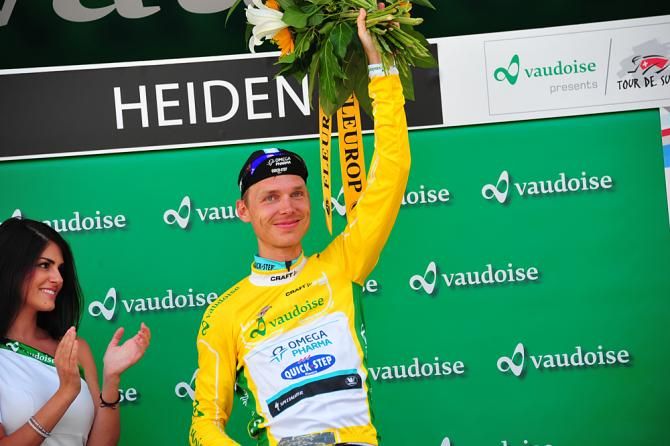 Tony Martin (Omega Pharma-QuickStep) retains his lead after stage 3 at the Tour de Suisse