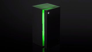 A glimpse at the open Xbox Mini Fridge