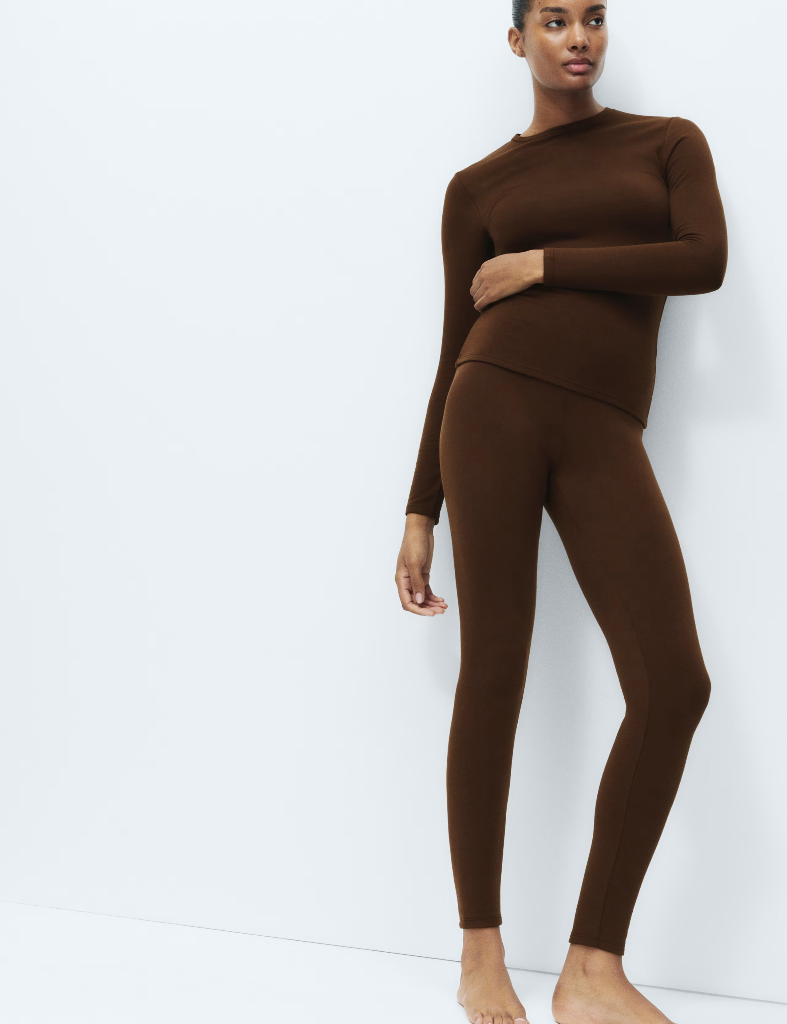 Heatgen&amp;trade; Medium Thermal Brushed Leggings