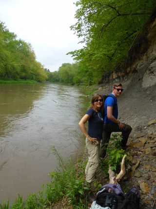 Thomas Clements and Sarah Gabbott search for the Tully monster in Illinois, where Tully is the state fossil.