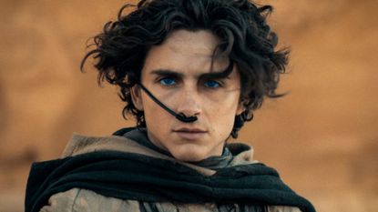 Timoth&eacute;e Chalamet as Paul Atreides in one of the best sci-fi movies of all time, Dune Part 2.