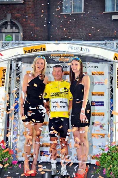 Graham Briggs won the Boardman Bikes sprint competition overall.