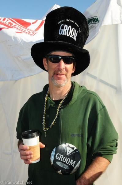 For this gentleman it was a weekend long bachelor party