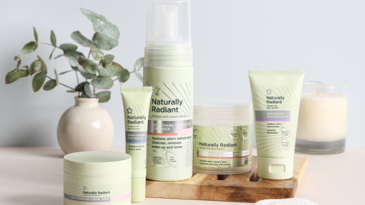 The Naturally Radiant by Superdrug range