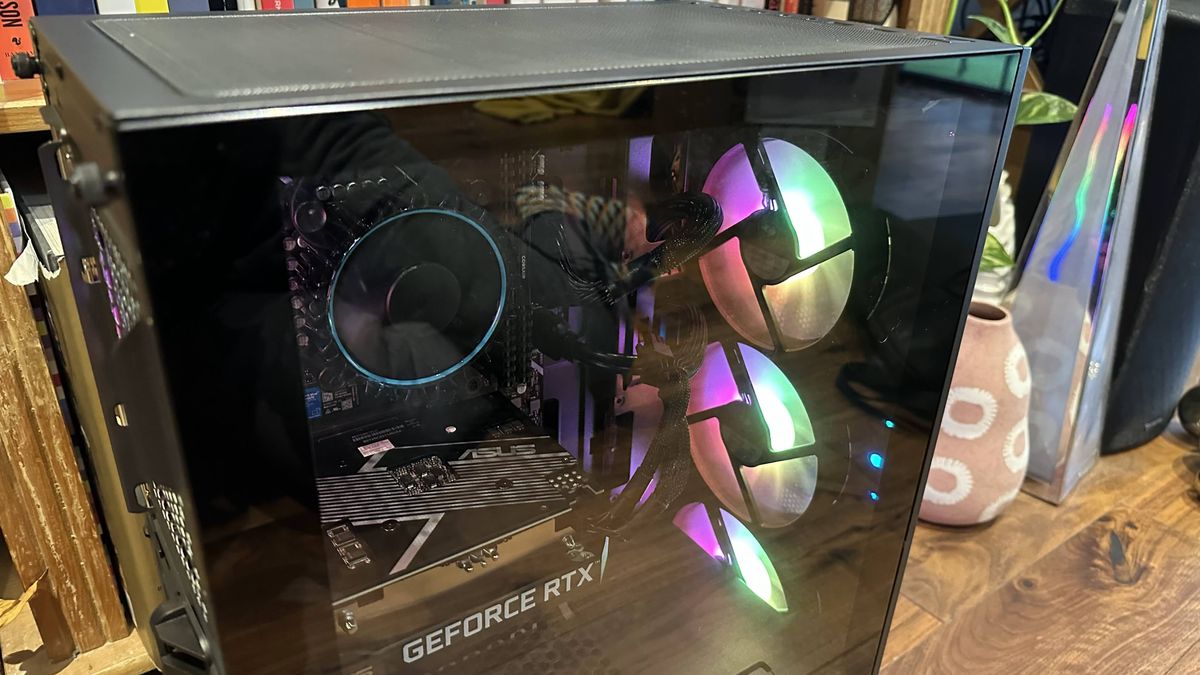 Stormforce Gaming Onyx 6164 a great budget gaming PC TechRadar