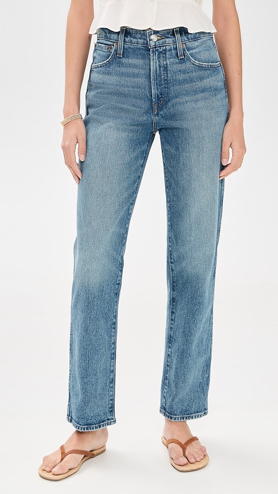 Madewell the Longline Straight Jean
