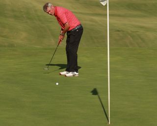 Take a step away if leaving putts short