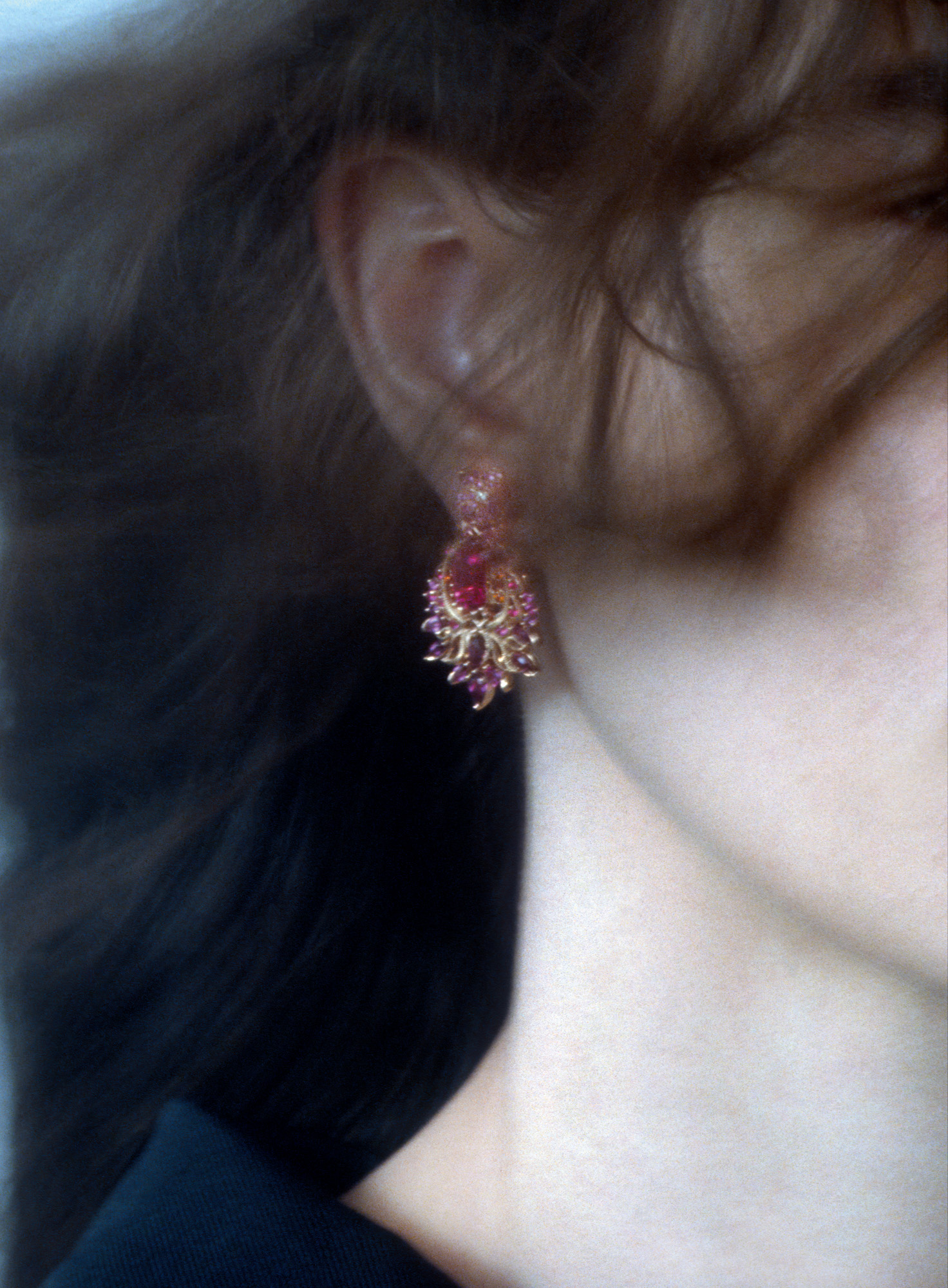 high jewellery on a model